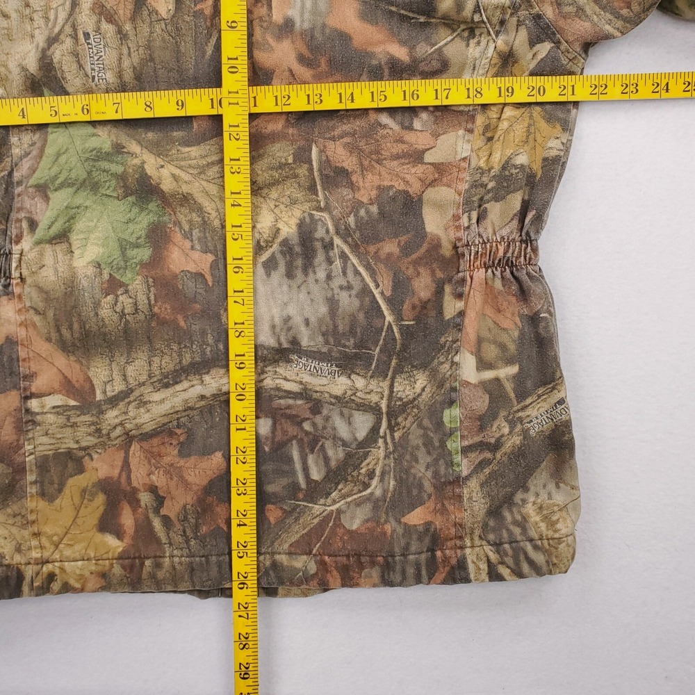Liberty Jacket Women Large Brown Green Camo Coat Fleece Lined Bill Jordan Timber - Picture 9 of 11